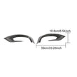 Carbon Fiber Front Bumper Canards for Mercedes Ben z S Class S63 AMG Sedan 4-Door 2014-2016