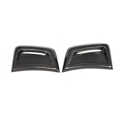 Carbon Fiber Front Bumper Air Vents Trims for Mercedes-Benz C Class W204 C63 AMG Bumper Only 2012 2013 2014