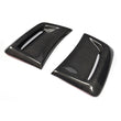 Carbon Fiber Front Bumper Air Vents Trims for Mercedes-Benz C Class W204 C63 AMG Bumper Only 2012 2013 2014