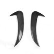 Carbon Fiber Rear Bumper Side Vent Splitters Flaps for Mercedes-Benz C-Class W205 Sport C63 C43 AMG Sedan 2014 - 2017