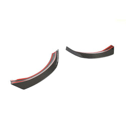 Mercedes Benz GLA45 AMG Carbon Fiber Front Bumper Splitter Canards GLA Class 2017 - 2019