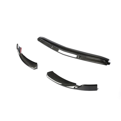 Carbon Fiber NEW C-Class W205 Facelift Front Lip Spoiler for Mercedes Benz W206 C300 Sport 2019 2018