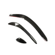 C class Carbon Fiber Front Bumper Vent Trims for Mercedes Benz W205 C300 C350 C200 2014-2017