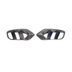 Carbon Fiber C200 Front Bumper Air Vents for Mercedes Benz W205 C Class C180 C200 2015-2017