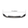 C205 Carbon Fiber Front Spoiler for Mercedes C-Class W205 Sport C205 C43 AMG Coupe 2-Door 15-18