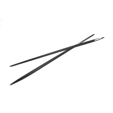 Carbon Fiber Black Side Skirts Extensions Body Lip for Mercedes-Benz E Class C238 E200 Sport Coupe 2 Door 2017 2018