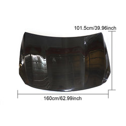 Carbon Fiber GLA-Class X156 Engine Hood for Mercedes Benz GLA180 GLA200 GLA250 15-19
