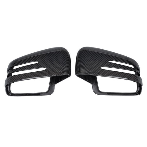 Auto Carbon Fiber Side View Mirror Cover for Mercedes W166 ML350 GL350