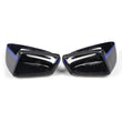 Blue W212 Carbon Fiber LED Side mirror cover For Mercedes E-Class W212 12-16