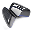 Blue W212 Carbon Fiber LED Side mirror cover For Mercedes E-Class W212 12-16