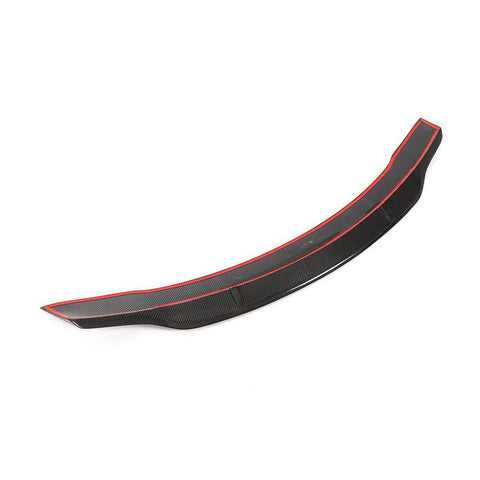 Carbon Fiber Boot Spoiler Lip for Mercedes Benz SLK SLC Class R172 2011-2019