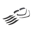 Carbon Fiber W177 V177 Front Bumper Fog Light Cover Splitter Canard for Mercedes-Benz A Class A200 A220 A250 2019 2020