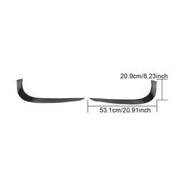 Carbon Fiber R172 Front Bumper Canards for Mercedes Benz SLC Class SLC180 200 300 Convertible 2-Door 2016-2019