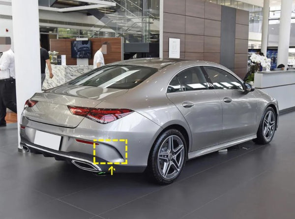 Carbon Fiber c118 Rear Bumper Splitter Canards Fins for Mercedes Benz CLA Class CLA250 CLA35 CLA45 2020 2021