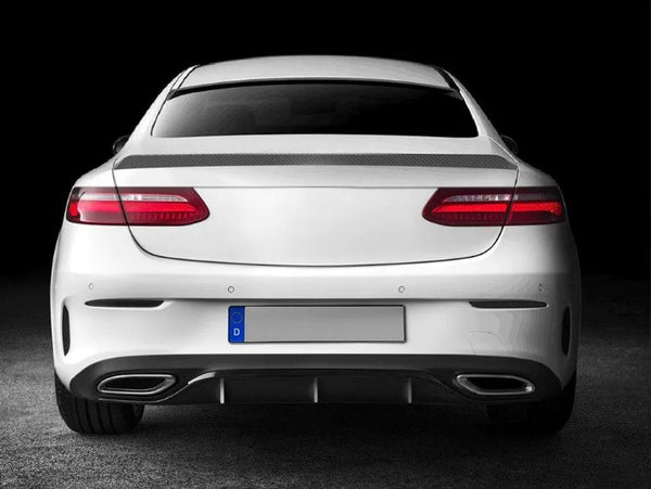 Carbon Fiber Roof Spoiler for Mercedes Benz E-Class E200 E400 E500 Coupe 2017-2018