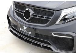 Carbon Fiber V-Class W447 Front Grill for Mercedes Benz Vito V220 V250 Van 2015-2019