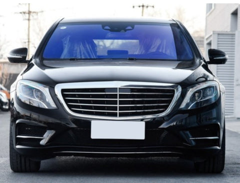 Carbon Fiber Front Bumper Canards for Mercedes Ben z S Class S63 AMG Sedan 4-Door 2014-2016