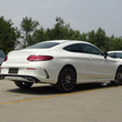 Carbon C205 Rear Bumper Fins Spoiler for Mercedes Benz C205 C250 C300 C43 2-Door 15-18