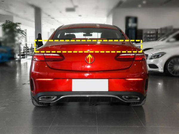 Carbon Fiber C238 Ducktail Spoiler for Mercedes Benz E200 E350 E43 E63 Sport Coupe 17-19