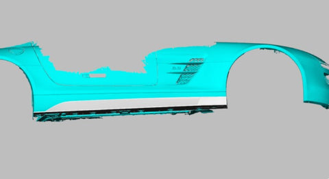 Carbon Fiber SLS Side Skirts for Mercedes Benz SLS AMG Coupe 2-Door 2010-2013