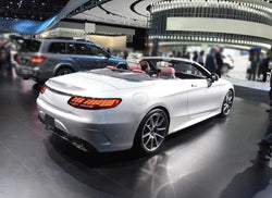 Carbon Fiber S550 S560 S63 S65 Rear Spoiler for Mercedes Benz S-Class AMG Convertible 2-Door 2016-2018