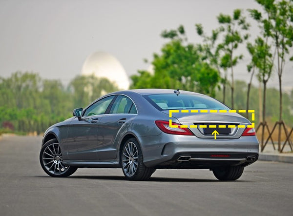 Carbon Fibre W218 Rear Wing Spoiler for Mercedes Benz CLS400 CLS500 CLS550 AMG Sedan 4-Door 12-17