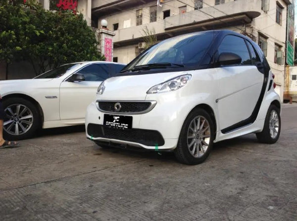 Carbon Fiber Front Bumper Lip for Smart Fortwo