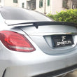 Factory Outlet Carbon Fiber Rear Trunk Spoiler for Mercedes Benz C class W205 4D Renntech