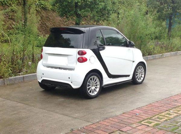 Carbon Fiber Car Side Skirts for Mercedes BENZ Smart 2012-2013