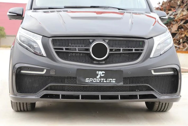 V Class Carbon Fiber Car Bumpers Body Kits for Mercedes Benz VITO W447 2015-2019