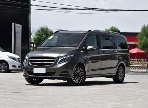 Black PU Front Lip for Mercedes Benz Vito Class W447 16-18