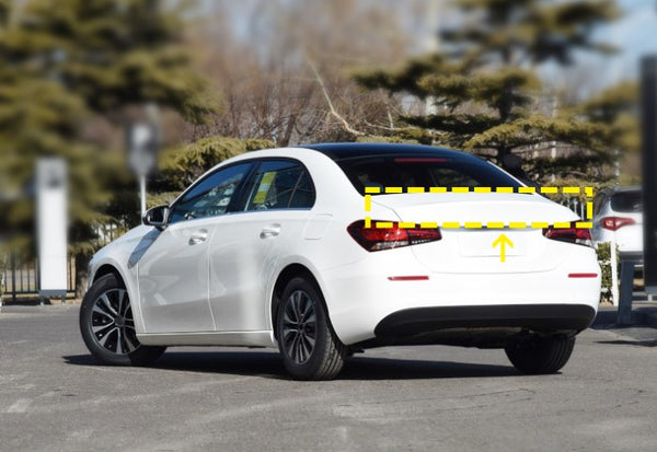 Carbon Fiber A-Class W177 Rear Wing Spoiler for Mercedes Benz V177 A220 Sedan 4-Door 19-20