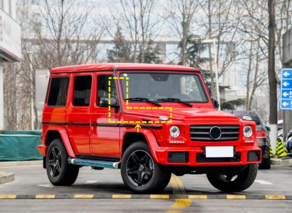 Carbon Fiber Offroad Air Intakes for Mercedes-Benz G-Class G55 G63 G65 AMG 2004-2018