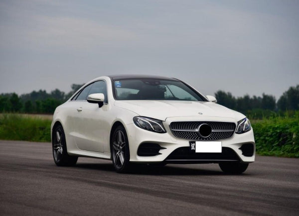 Carbon Fiber Front Bumper Lip for Mercedes Benz E-Class C238 E200 E300 E500 Sport Coupe 2-Door 2017-2018