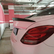Mercedes-Benz C class W205 C180 C200 C250 C300 C350 C450 4 Door 2015 2016 Rear Spoiler Trunk Boot Wings Carbon Fiber