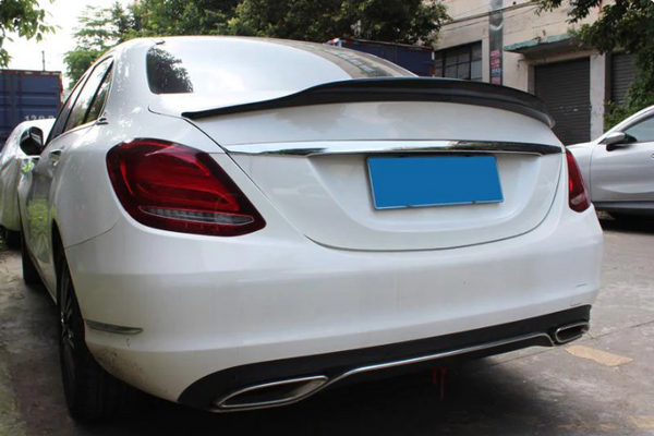 Carbon Fiber Trunk Spoiler For Mercedes-Benz C-Class W205 C200L C300L C260L 2015-2017 Rear Wing Spoiler Lip