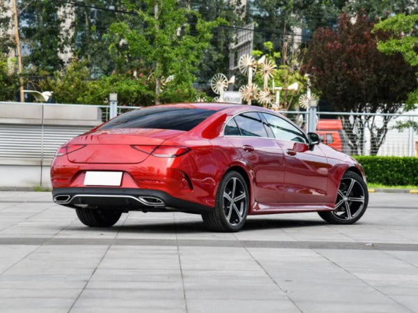 Carbon Fiber C257 Rear Bumper Fins for Mercedes BENZ CLS63 CLS400 CLS500 CLS550 Sedan 4 Door 2018-2019