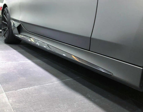 14-17 Mercedes-Benz S-Class Two-Sport Sports Patch Carbon Fiber Side Skirt