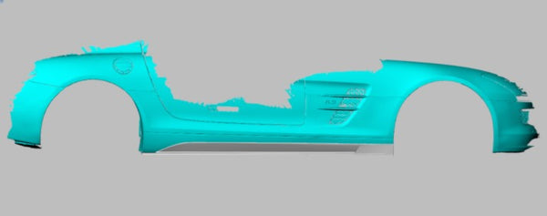 Carbon Fiber SLS Side Skirts for Mercedes Benz SLS AMG Coupe 2-Door 2010-2013