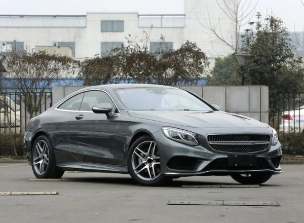 Carbon Fiber Front Bumper Lip for Mercedes Benz S Class S500 S550 Coupe 2-Door 2014-2017