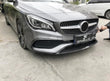 Car Bumper Carbon Fiber CLA250 Front Lip for Mercedes Benz CLA200 Sport Sedan 16-17