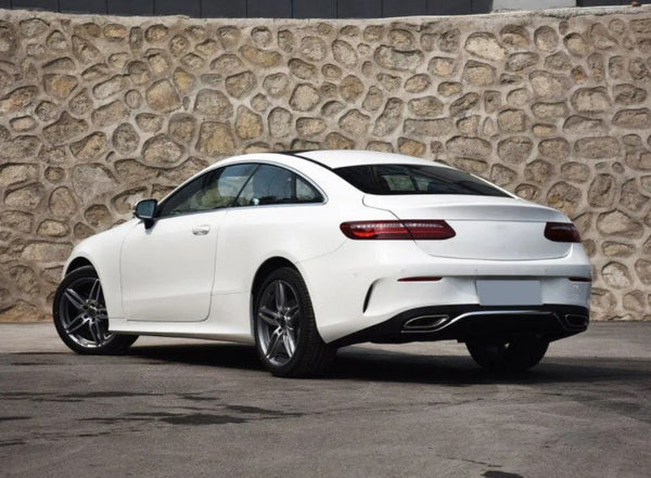 Carbon Fiber E300 Sport Side Skirts Extension for Mercedes Benz C238 E200 E400 E500 2-Door 17-18