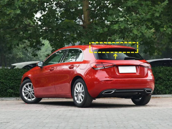 Carbon Fiber A-Class W177 A250 Rear Wing Spoiler for Mercedes Benz A220 Hatchback 4-Door 19-20