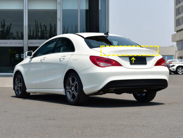 Carbon Fiber Rear Spoiler Wing for Mercedes Benz CLA Class C117 2013-2018