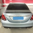 Carbon Fiber Rear Spoiler Lip Wing For Mercedes Benz W205 Spoiler C Class C180 C200 C250 C63 Sedan 4-Door 2015-2017