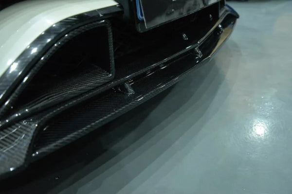 Carbon Fiber CLS-Class W218 CLS63 Front Vents for Mercedes CLS63 AMG 15-17