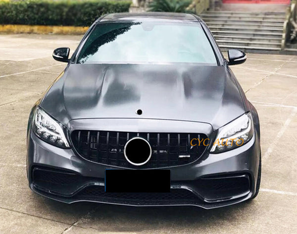 W205 C63 hood Steel
